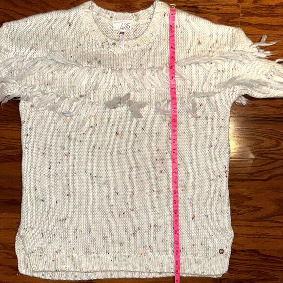 Matilda Jane 435 Turtle Dove Fringe Confetti Knit Girls Sweater Size 16 - Picture 8 of 9